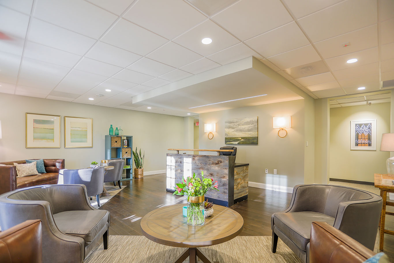 The Blanchard Institute Lobby